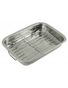 Baking tray with handles and grill - Kinghoff : KH-1376