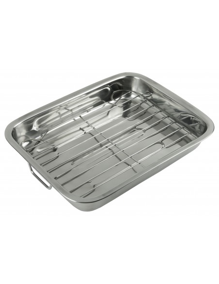 Baking tray with handles and grill - Kinghoff : KH-1377
