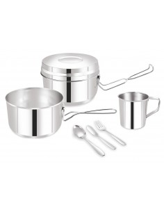 Menażki kempingowe w zestawie - 7 elementów - Kinghoff : KH-1374 2