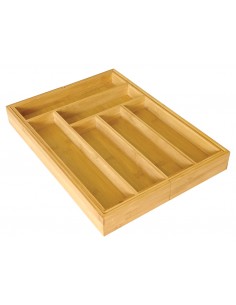 Bamboo cutlery box - Kinghoff : KH-1501
