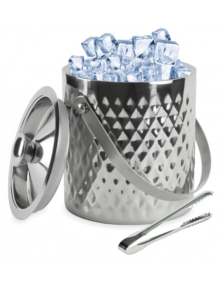 Diamond double wall ice bucket : KH-1508