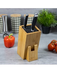 Bambusowy blok na noże 2