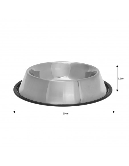 Stainless steel dog bowl - Kinghoff : KH-1382
