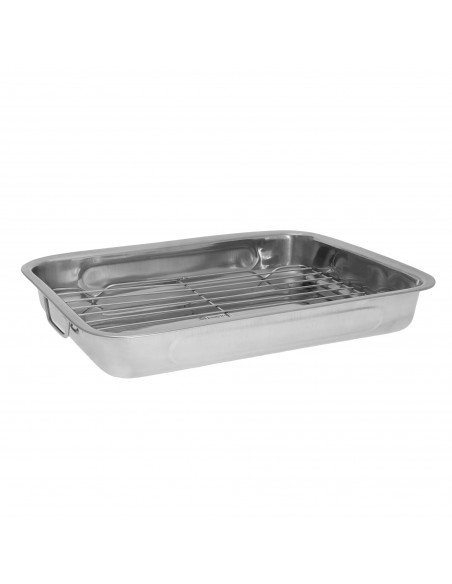 Baking tray with handles and grill - Kinghoff : KH-1378
