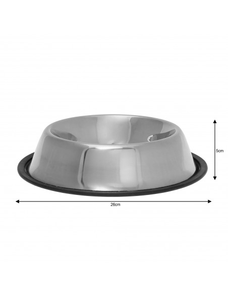 Stainless steel dog bowl - Kinghoff : KH-1381