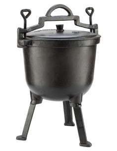 Cast iron camping casserole