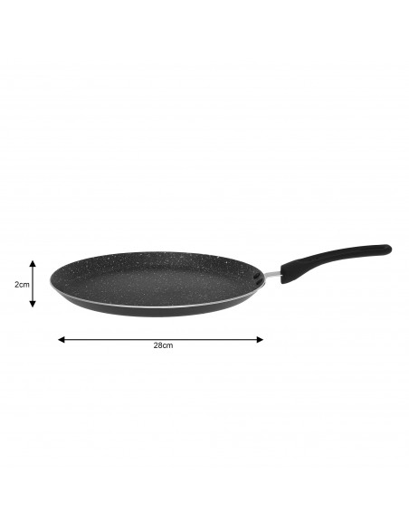 Marble coating pancake pan