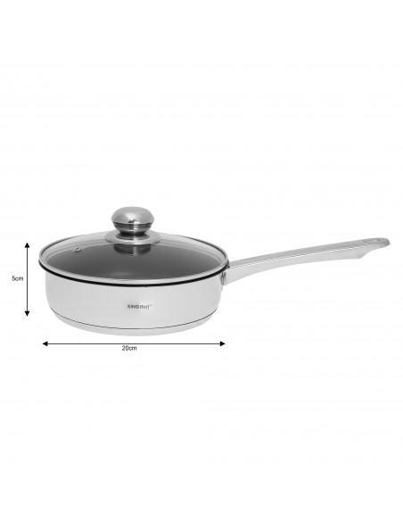 Fry pan with lid