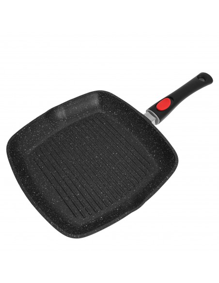 Casting nonstick grill pan with marble coating : KH-1511