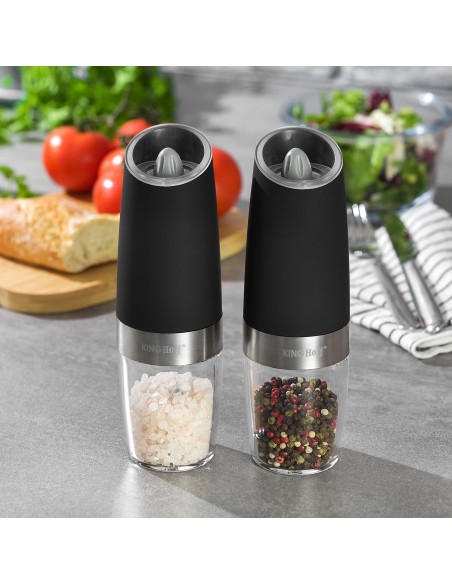 Gravity Electric Salt and Pepper Grinders