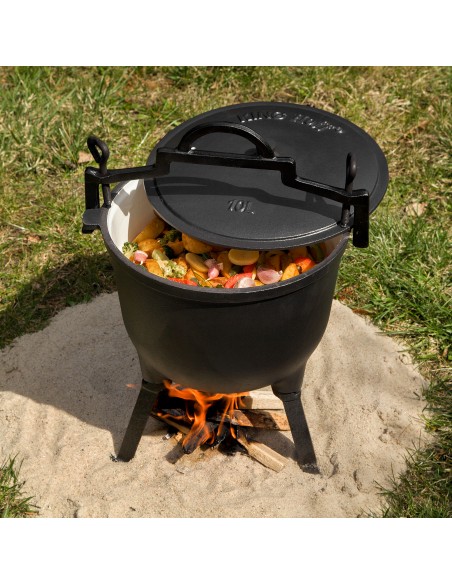 Cast iron camping casserole...