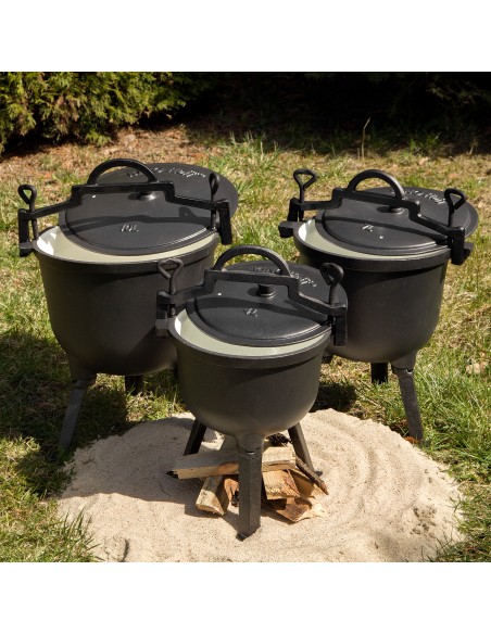 Cast iron camping casserole...