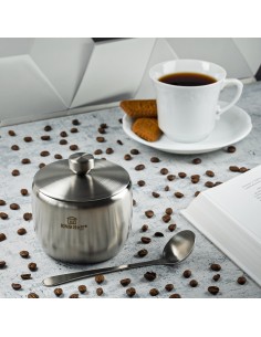 Zuckerdose mit Löffel 2