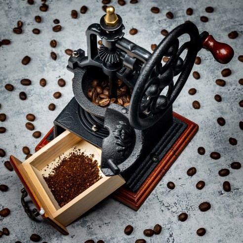 TsugaR Manual Coffee Grinder,Vintage Style Manual Coffee Bean