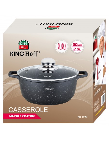 Die casting casserole with...