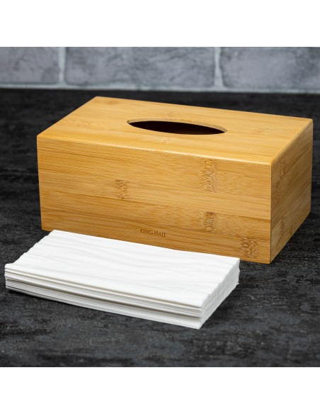 Taschentuchbox aus Bambus