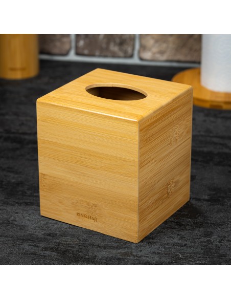 Taschentuchbox aus Bambus