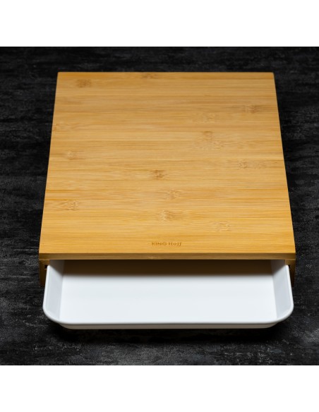 Bamboo chopping board with...