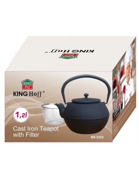 Cast Iron Teapot with Filter