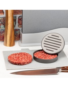 Hamburger press with... 2