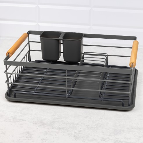 Aluminum Kitchen Dish Drying Rack (Silver) – Brian&Dany