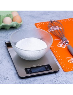 Küchenwaage, silberfarben,... 2