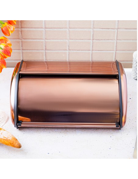 Breadbox, rose gold color,...