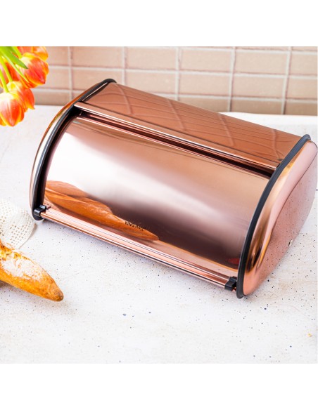 Breadbox, rose gold color,...