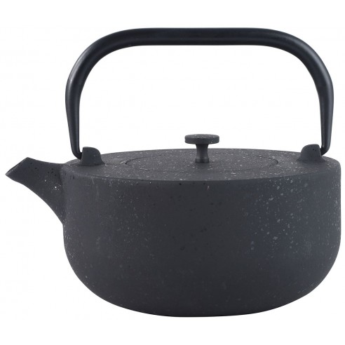 Cast iron filter tea pot,...