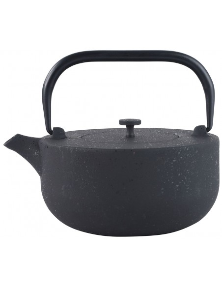 Cast iron filter tea pot,...