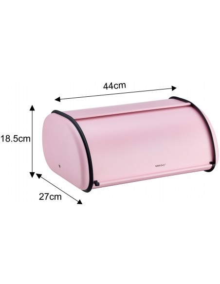 Breadbox, pink, 44cm,...