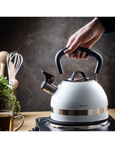 Kettle with whistle, 1.8L,...