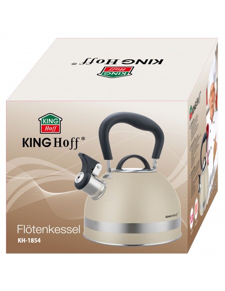 Kettle with whistle, 1.8L,...