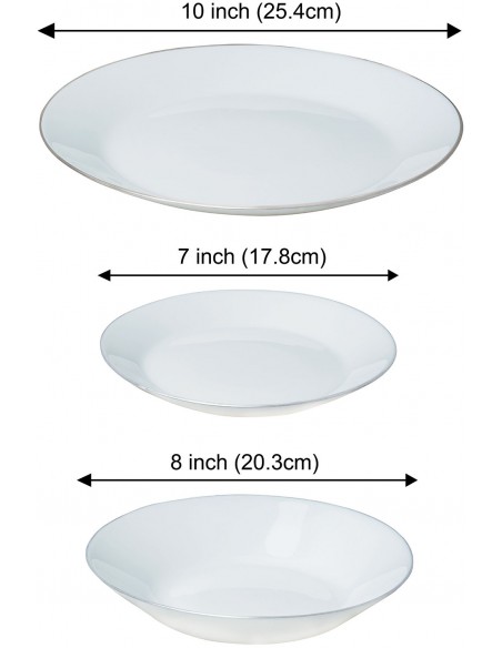 Glass plates, set of 18...