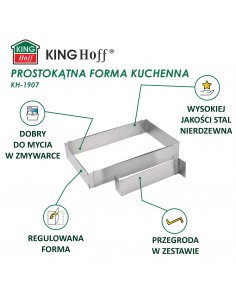 Kuchenform, quadratisch,... 2