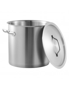 Stock pot, stainless steel,...